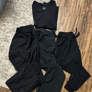 Black Scrub Bundle- Medium
